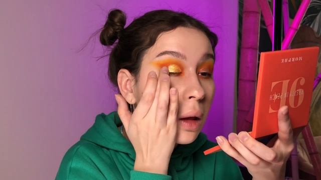 ЯРКИЙ ВЕСЕННИЙ МАКИЯЖ | ПОДРОБНЫЙ ТУТОРИАЛ + ЛАЙФХАК КАК УВЕЛИЧИТЬ ГУБЫ смотреть онлайн