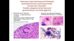 Тиреоидиты 3. Бактериальный острый тиреоидит. Вирусный подострый тиреоидит (тиреоидит Кервена)