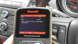 Vauxhall Insignia Check Engine Warning Light Reset iCarsoft i902