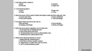 Grade 7 science unit 1 -Plant diversity - Paper Discussion part 1