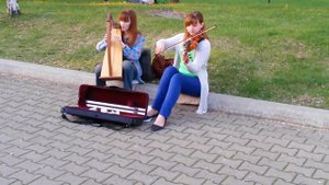 Тема из Игры престолов на скрипке и арфе