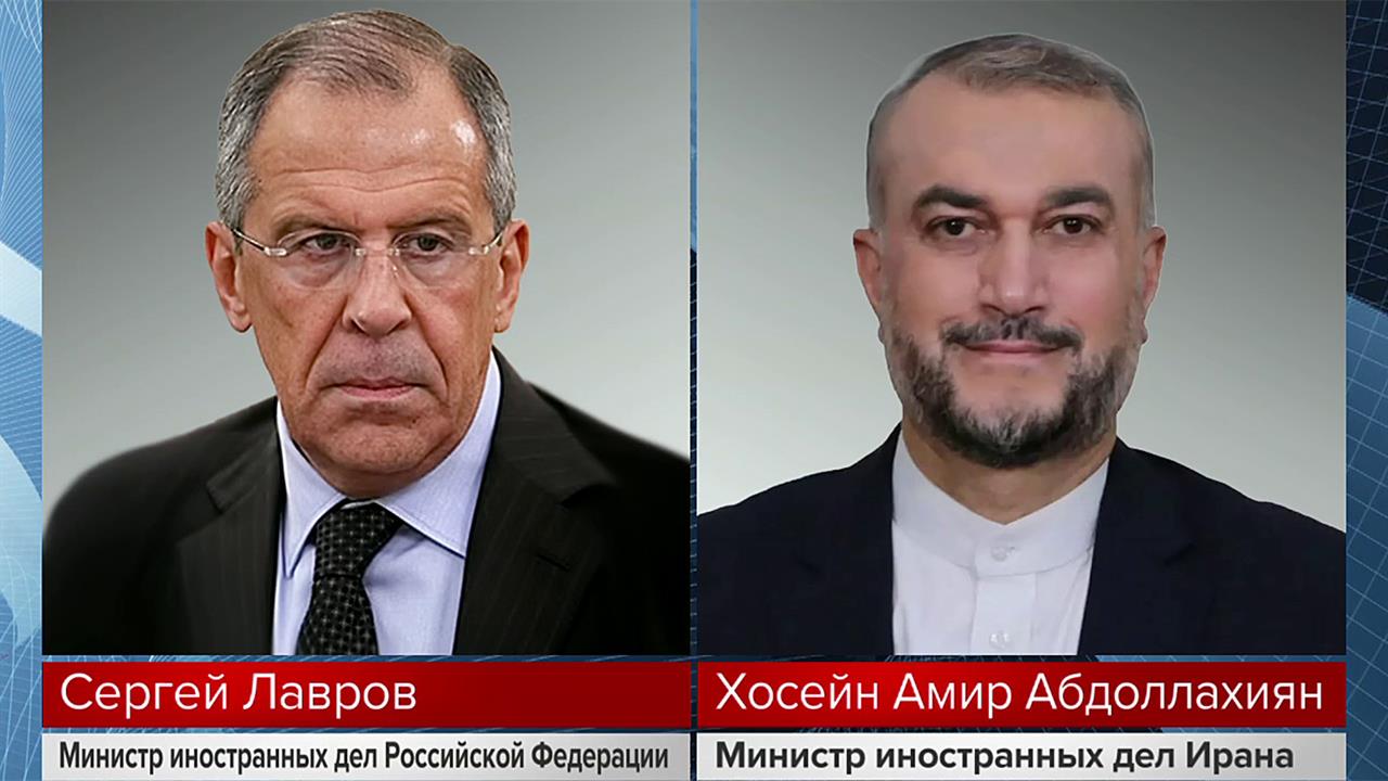 Ситуацию на Ближнем Востоке по телефону обсудил Сергей Лавров со своим иранским коллегой