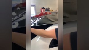 Оклейка Mercedes-Benz виниловой пленкой. Как заклеить крышу и элементы автомобиля винилом