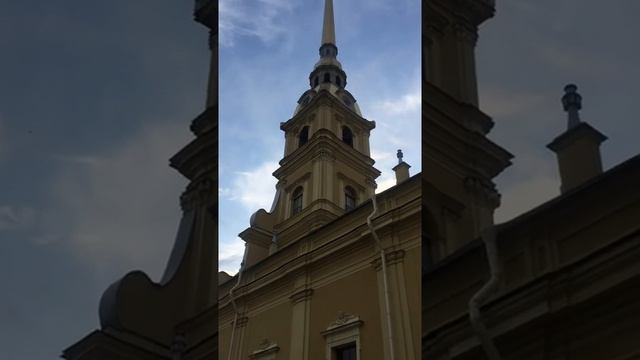 Бой колоколов.Петропавловская крепость.The sound of bells. Peter and Paul Fortress. Saint Petersburg