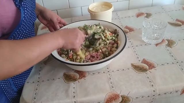 ОЛИВЬЕ С Колбасой ТОТ САМЫЙ РЕЦЕПТ