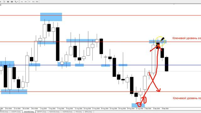 GOLD/USD - ЕЖЕНЕДЕЛЬНЫЙ АНАЛИЗ РЫНКА #ФОРЕКС С 12 по 16 СЕНТЯБРЯ 2016. АНАЛИЗ ФОРЕКС. смотреть онлайн