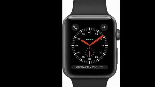 Apple Watch Series 3 GPS, Cellular - 38 mm Space Grey Aluminium Case with Sport Band смотреть онлайн