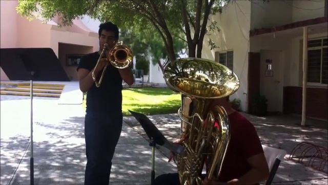 Game of thrones tuba and trombone duet смотреть онлайн
