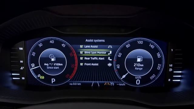 ŠKODA KAROQ панели приборов