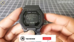 SETTING MANUAL CASIO GBX-100 NS
