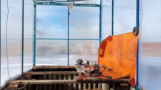 Мини Теплица 2 на 6 метров :-) Племенное птицеводство с нуля)