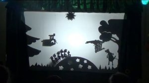 театр теней Волк и семеро козлят