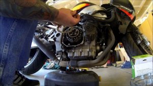 95-99 Honda cbr 900rr clutch installation