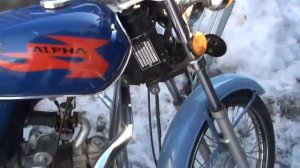 Обзор мопеда Альфа ZS50F