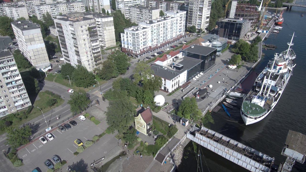 Музей Мирового Океана Калининград Аэросъемка смотреть онлайн