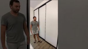 Двери-купе для гардеробной и распашной шкаф. Отзыв Владимира