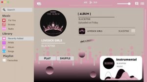 BLACKPINK - 'Lovesick Girls' ( INSTRUMENTAL )