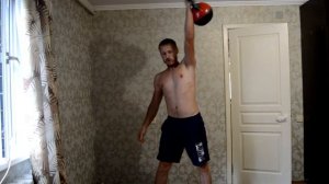 ВЫЗОВ Гиря 24 кг РЫВОК 100 раз за 5 МИНУТ