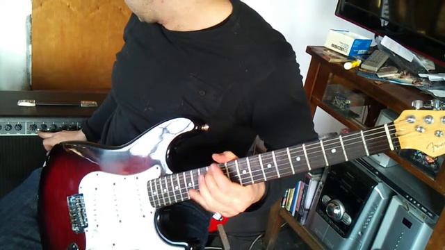 Fender Stratocaster Custom shop + Fm 212 Fender 100W Ariel Locurcio смотреть онлайн