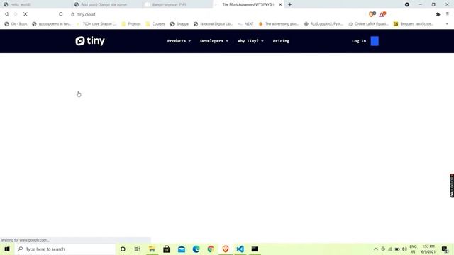#12 | Integrating Tiny MCE | Django Tutorials | Python Web Framework | Django ?