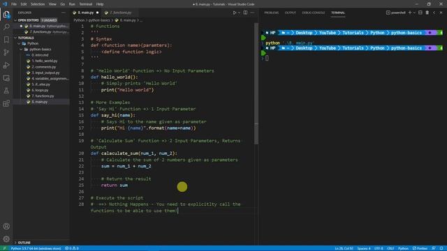 Python Beginner Tutorial - 8. Main