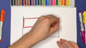 Как нарисовать флаг Монако | Рисуем флаги мира