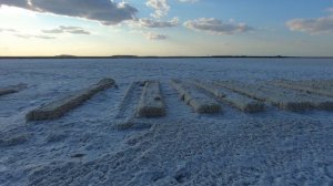 Солёное озеро Баскунчак в 4к 59фпс перезалив. Улучшена картинка, стабилизация, добавлены эпизоды.