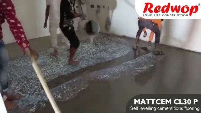 Self levelling cementitious flooring | MATTCEM CL30 P | REDWOP CHEMICALS смотреть онлайн