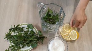 #Освежающий Напиток из Мяты. #Mint Refreshing Drink.
