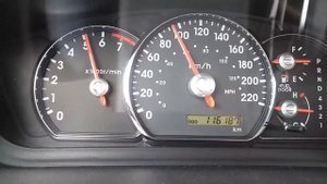 Mitsubishi Galant 9g acceleration
