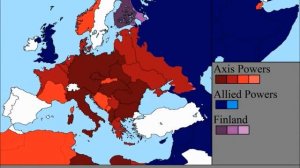 Вторая мировая (по дням карта)
