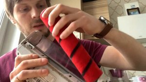 Как снять валик с щетки JV51