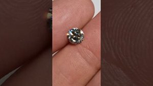 Муассанит голубой 1 карат