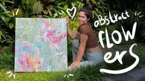 Цветы| Рисование акриловыми красками #2