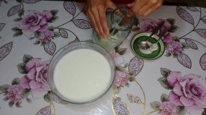 Ешкі сүтінен айран/Кефир из козьего молоко/Нурбиби