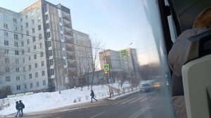 Поездка на автобусе ПАЗ 320412-05 ВЕКТОР по маршруту №3 в Красноярске! (А/В Восточный - Стутгородок