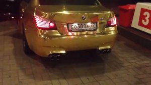 Звук выхлопа Давидыча на bmw m5 e60 600 л с