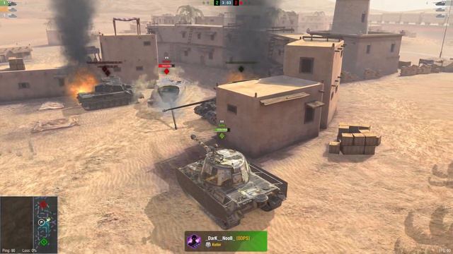 WoT Blitz 30 01 2023 Когда картоха не хочет чтоб ты проиграл