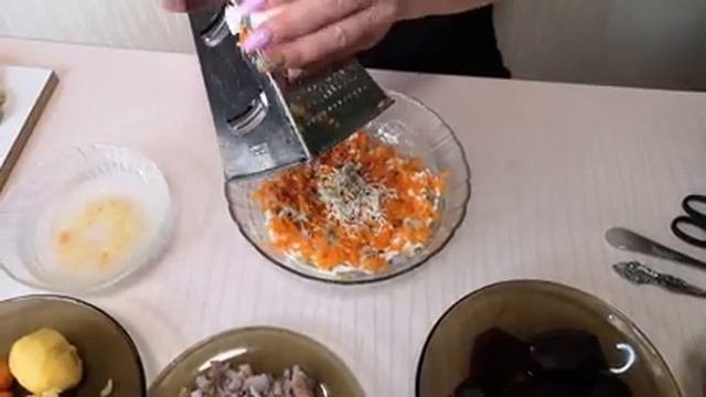 Селедка под шубой Самая Вкусная пошаговый рецепт.