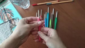 Clover Amour Crochet Hooks. Крючки Кловер набор #3672 распаковка посылки с amazon.com