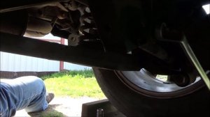Замена тяг (поперечных) задней подвески.