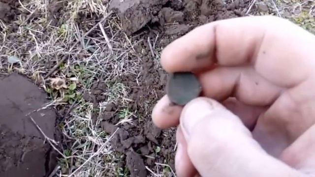 Коп 23.04.2017г Две серебряные монеты!! смотреть онлайн