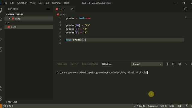 Ruby Tutorial For Beginners - Strings and Hashes in Ruby