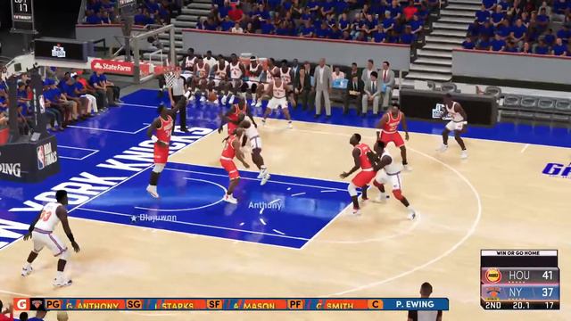 NBA 2K21 Historic Roster 1993-94 Season (PS5) - Part 2: 1994 NBA Finals Game 7 Rockets vs Knicks смотреть онлайн