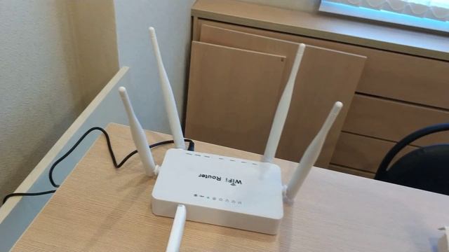 Wifi Роутер с 4мя антеннами и Модем 4G
