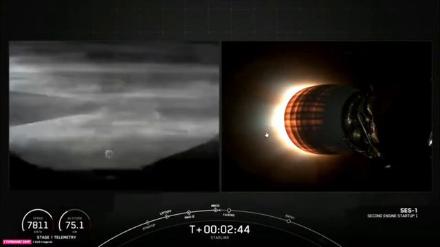 Прямая трансляция запуска Falcon 9(Starlink Group 6-28)
