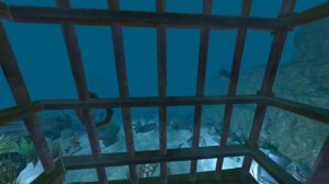 Shark Cage Underwater SBS VR Box Virtual Reality sharks not 360°