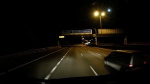 ASMR Night Truck Driving 1.5 Hours