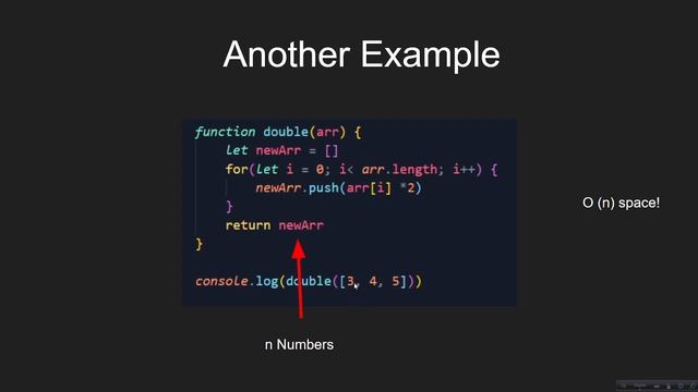 Data Structure And Algorithms #5 Space Complexity Of Big O Notation