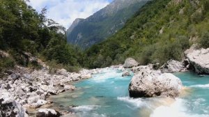 Kayaking Soča - Abseilstrecke